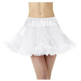 Adult Full White Petticoat XL