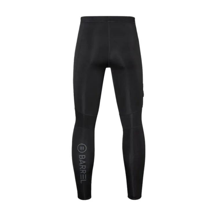 Barrel Mens Standard Neoprene Surf Pants-BLACK