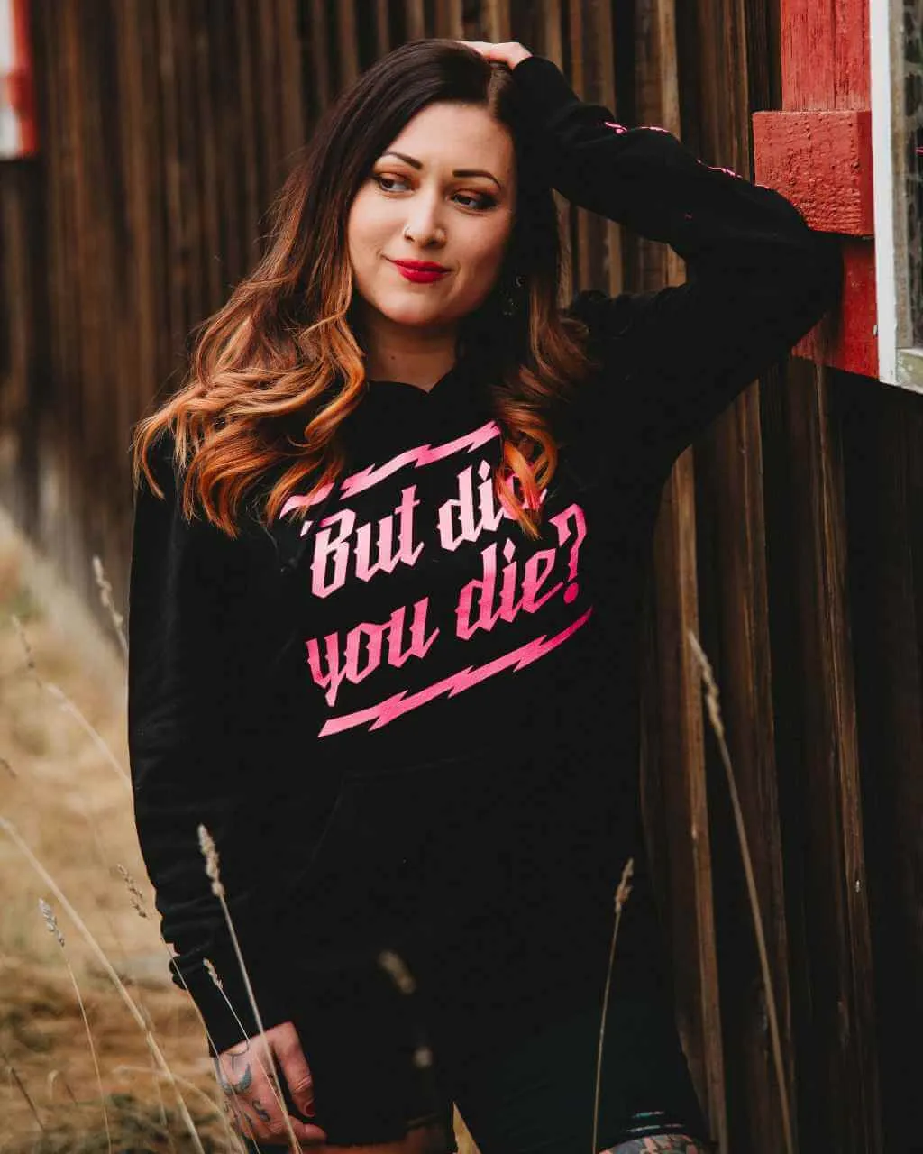 But did you die? Unisex Pullover Hoodie - Black - BB