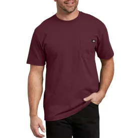 Dickies Maroon Heavyweight Crew Neck T-Shirt