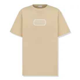 Dior Couture Relaxed Fit Cotton Beige T Shirt