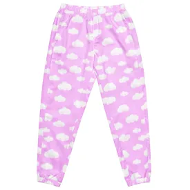 Dreamy Clouds Unisex Track Pants (Taffy Pink)