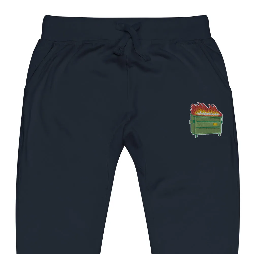 Dumpster Fire Fleece Sweatpants