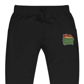 Dumpster Fire Fleece Sweatpants