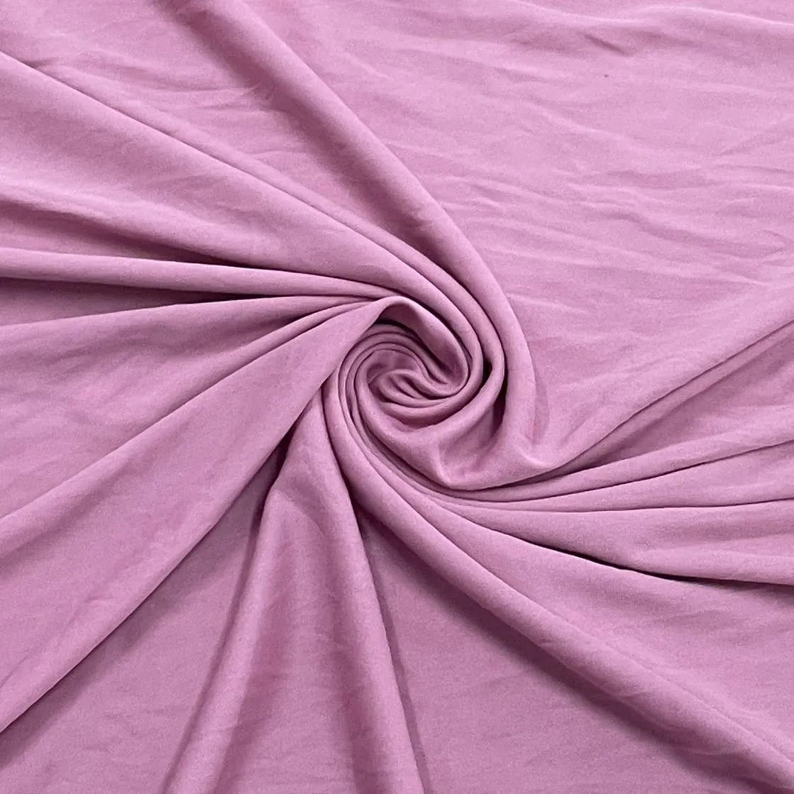 Flamingo Pink Solid Lycra Dyed Fabric