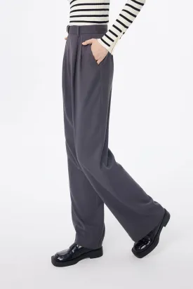 LILY Asymmetrical Suit-Style Casual Pants