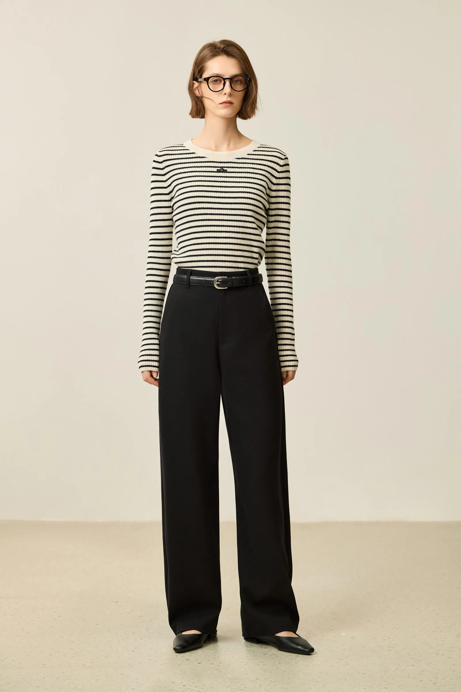 LILY Casual Brushed Banana Pants