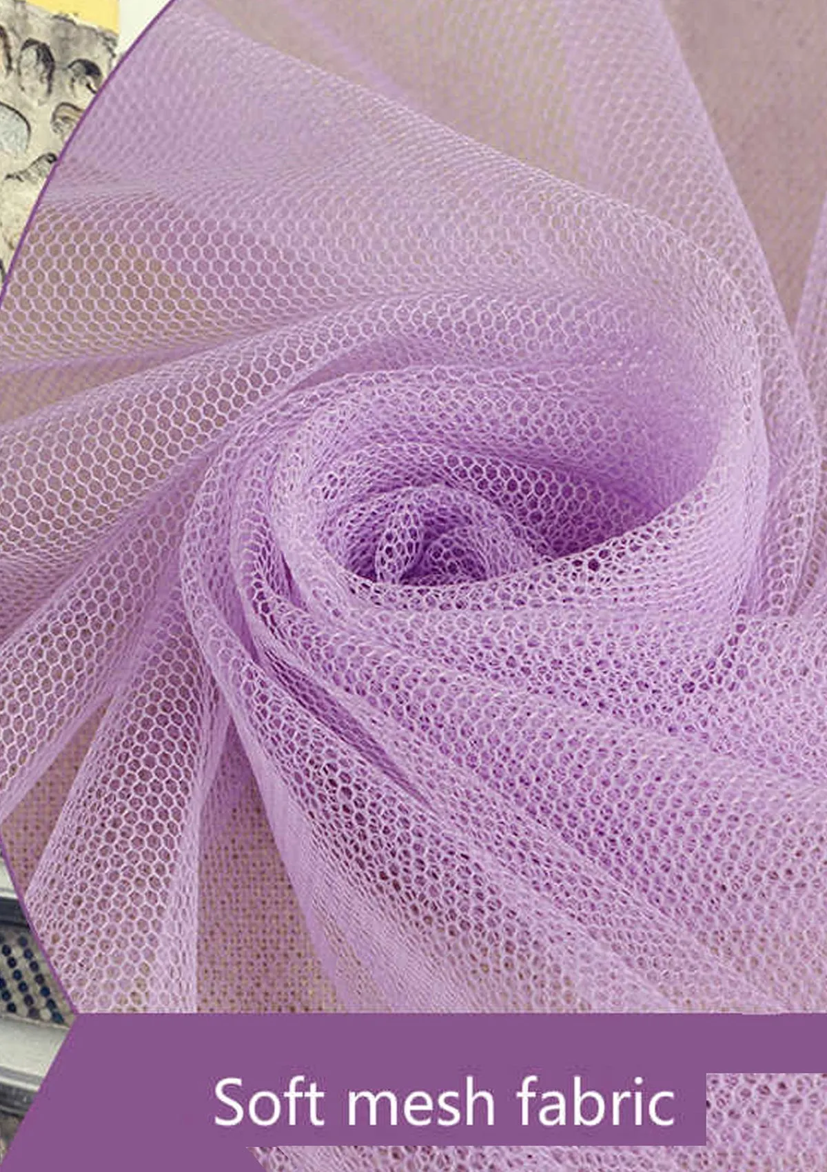 Magenta Dress Net Fabric Tulle Mesh Dancewear 60" Stiff Bridal Dress Gown Tutu Per Metre