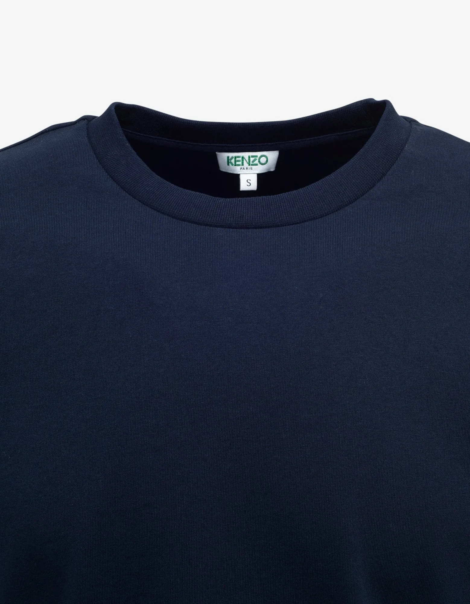 Navy Blue Logo Sleeve T-Shirt