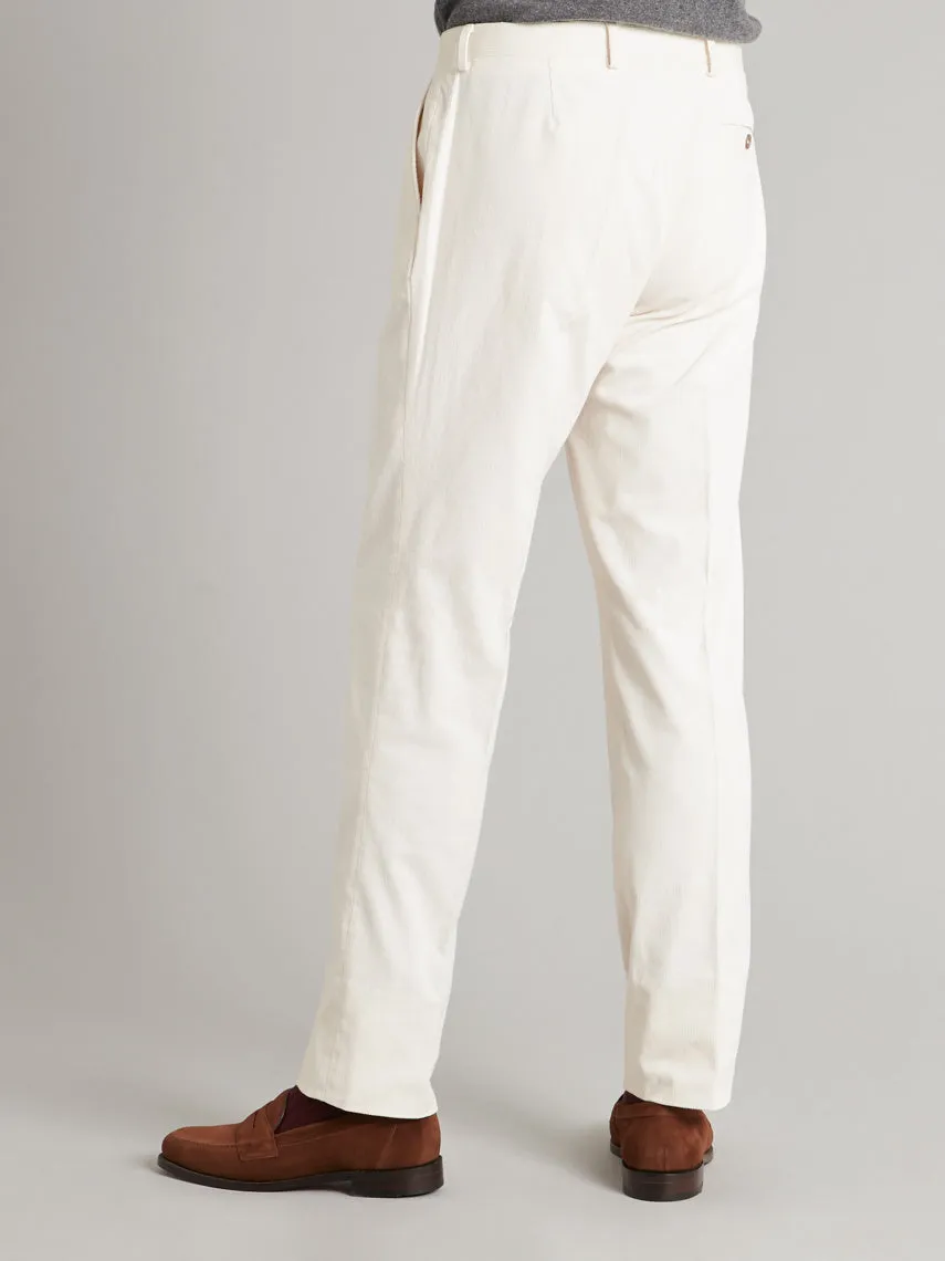 Needlecord Pants - Cream