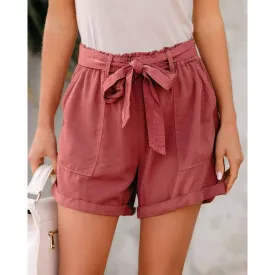 Shorts Mid com Amarração