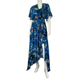 Tolani Blue Floral Maxi Dress