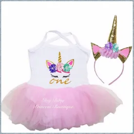 Unicorn 1st Birthday Tutus